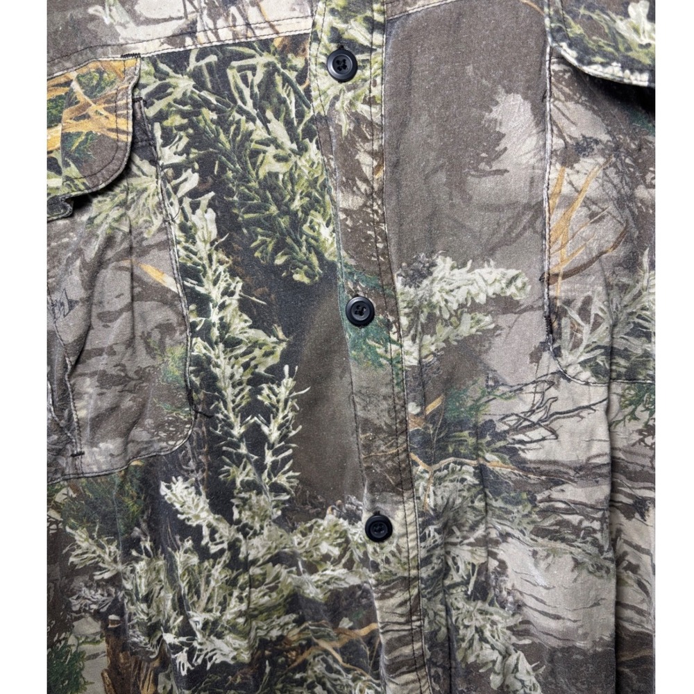 Redhead Mens 3XL Advantage Max-1 Camo Button Down Hunting Shirt Long Sleeve - Picture 4 of 11